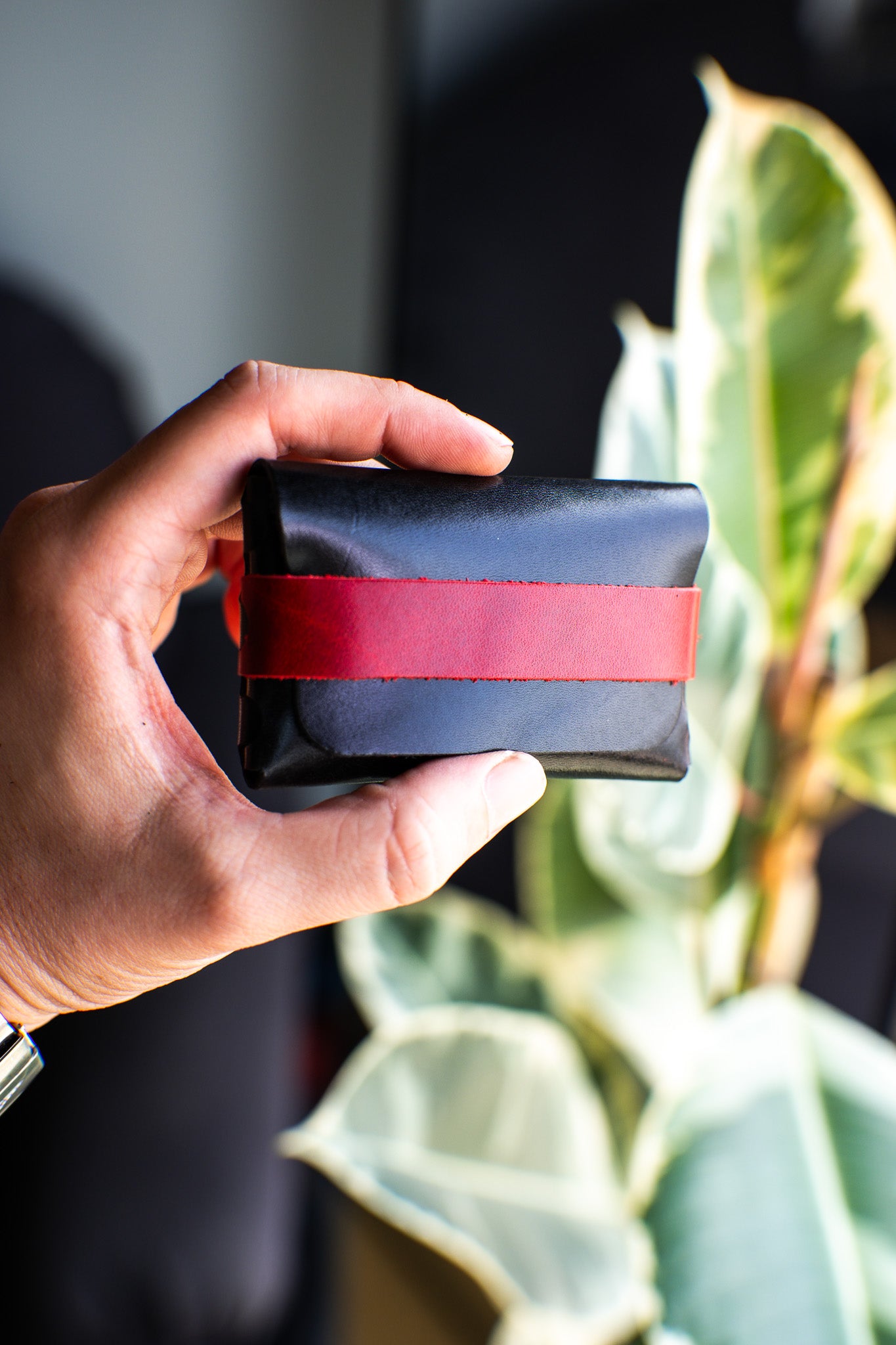 Glossy Colorful Leather Wallet