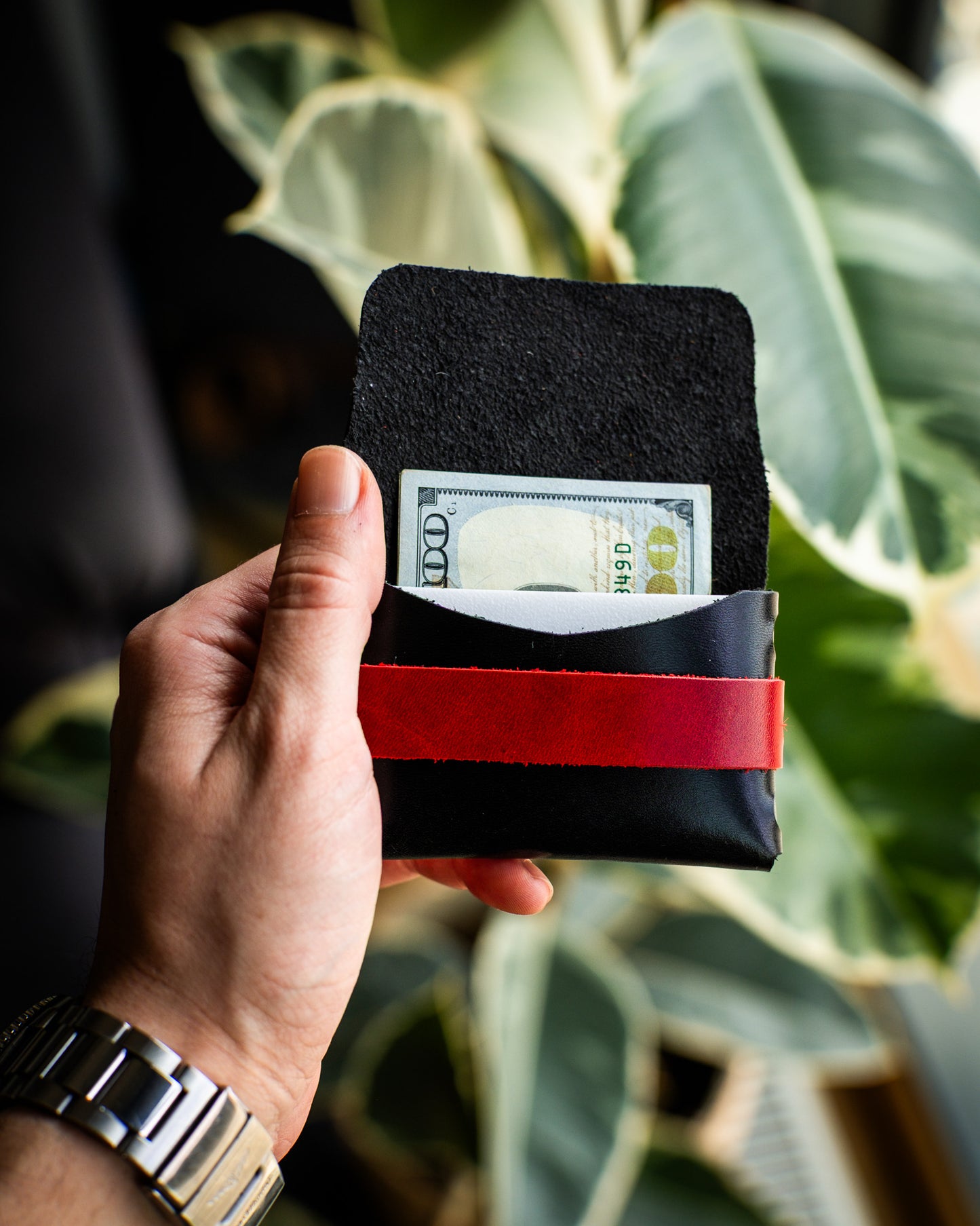 Glossy Colorful Leather Wallet