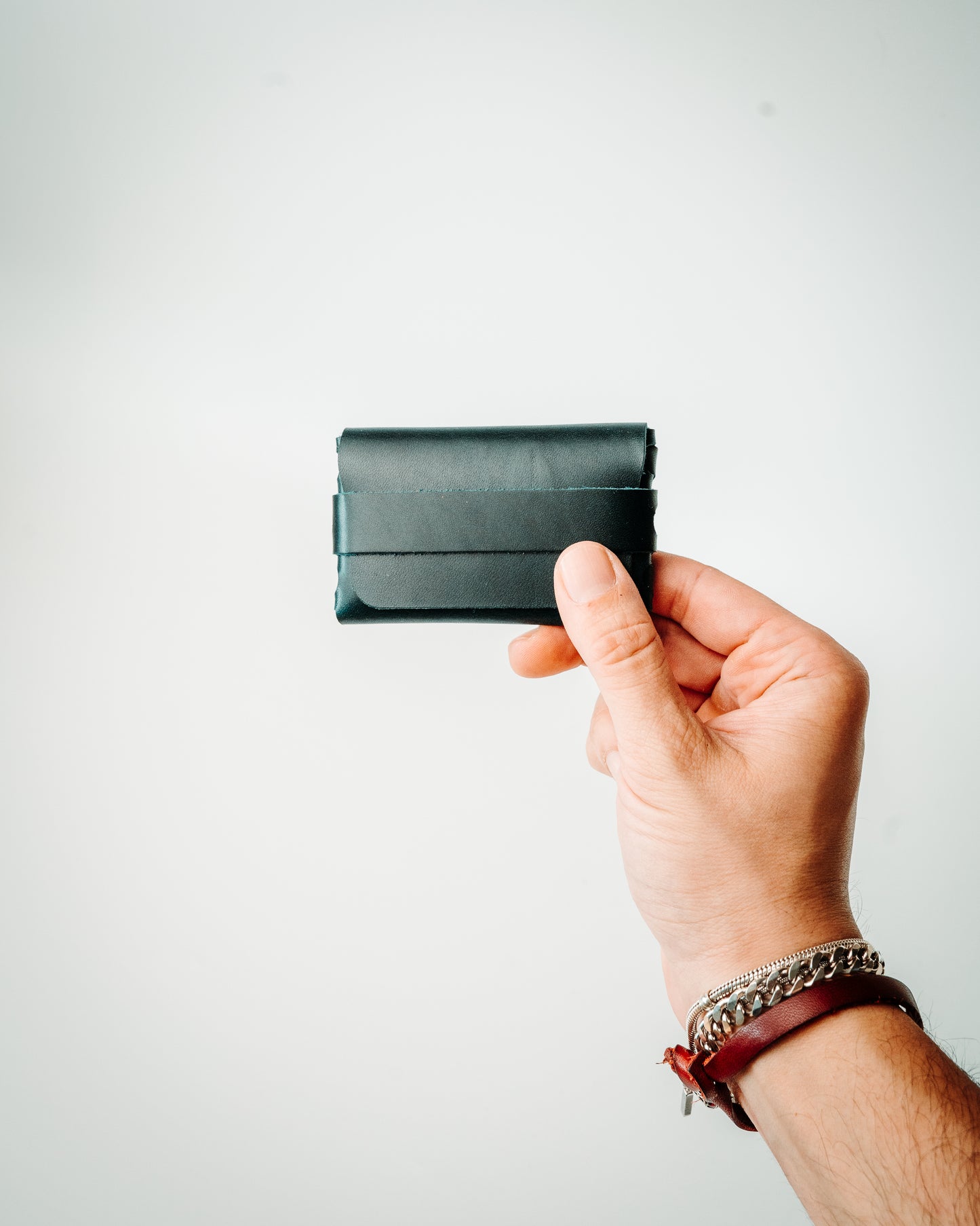 Glossy Colorful Leather Wallet
