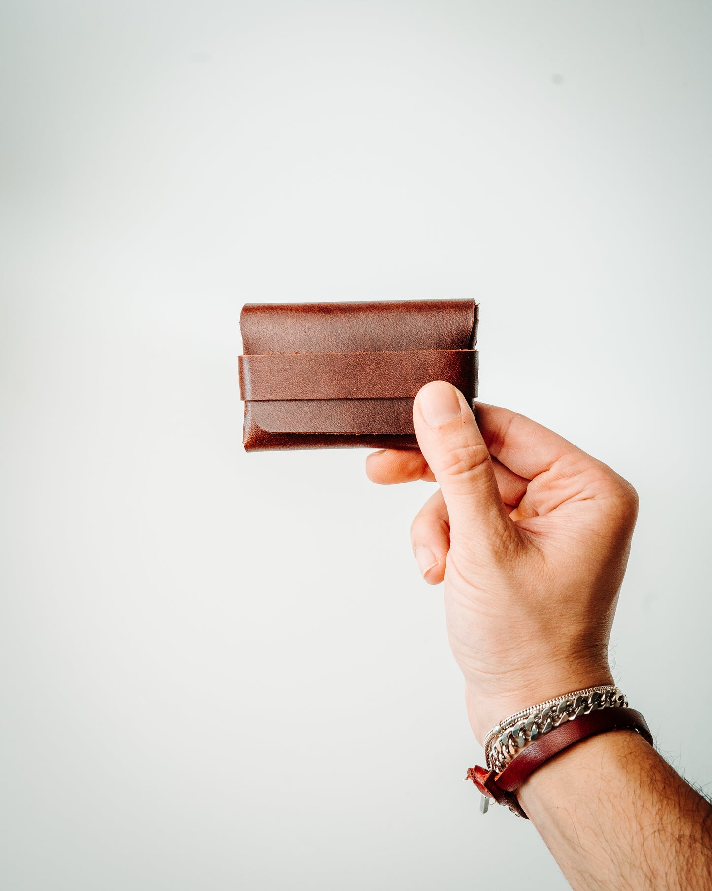 Glossy Colorful Leather Wallet
