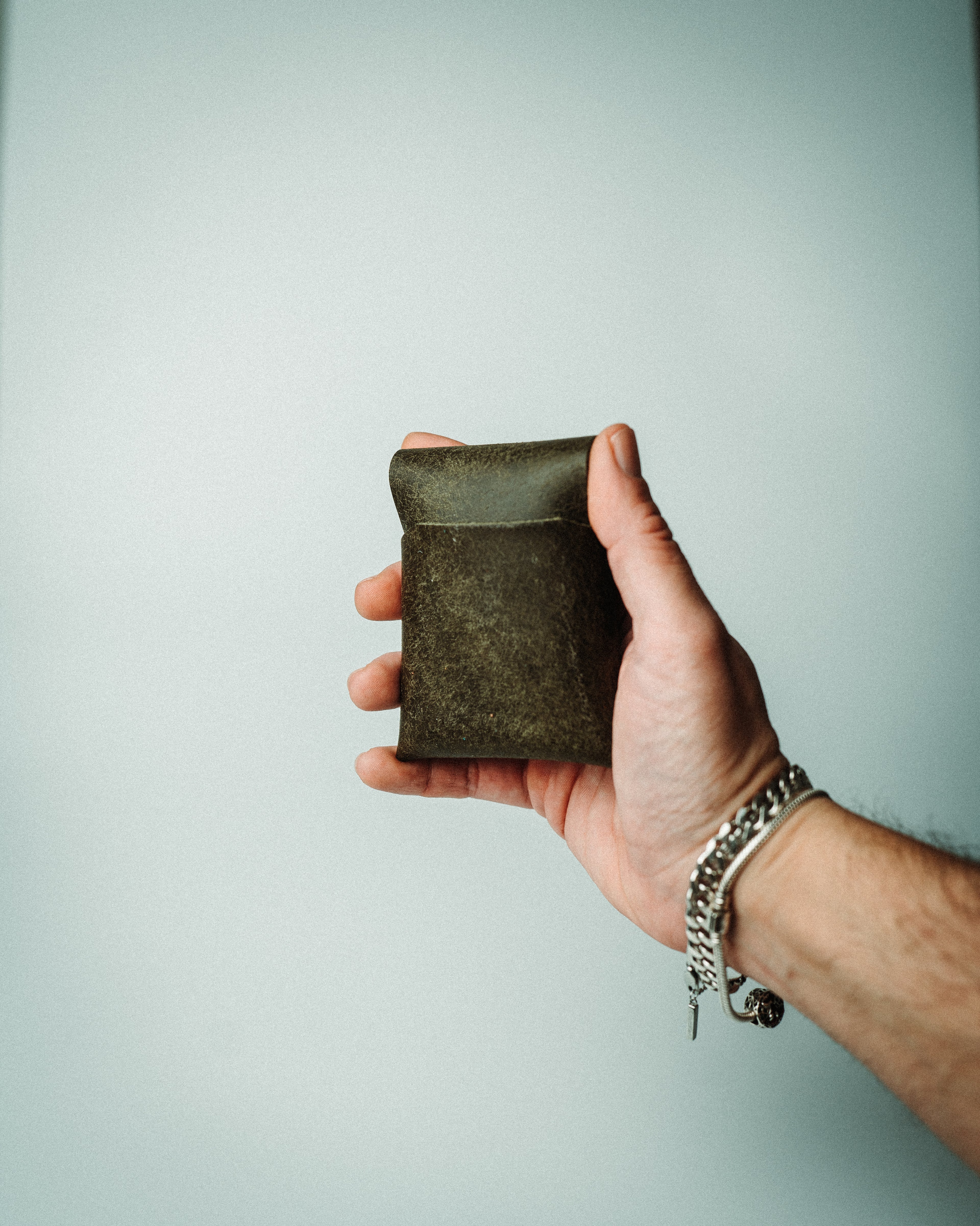 Pueblo EDC Leather Wallet – Handmade Minimalist Cash & Card Holder