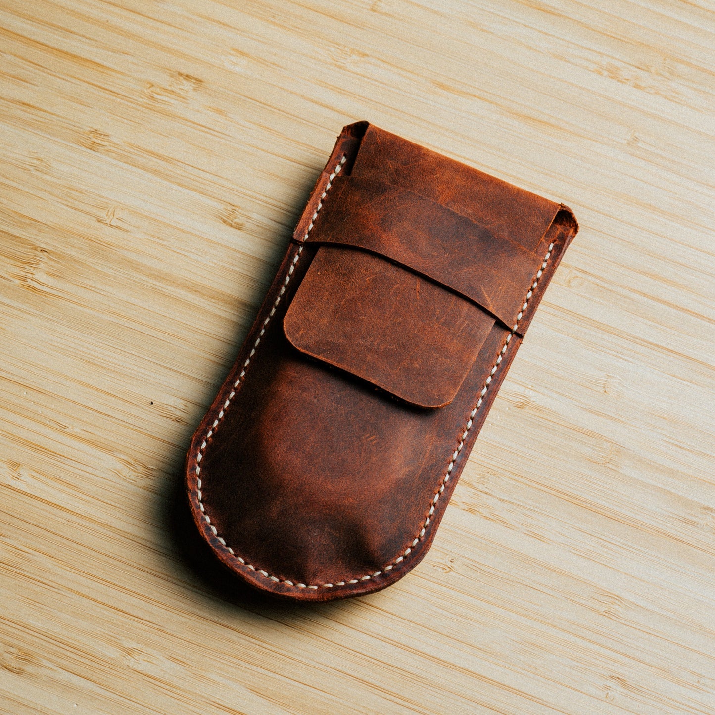 Handmade Leather Watch Travel Case