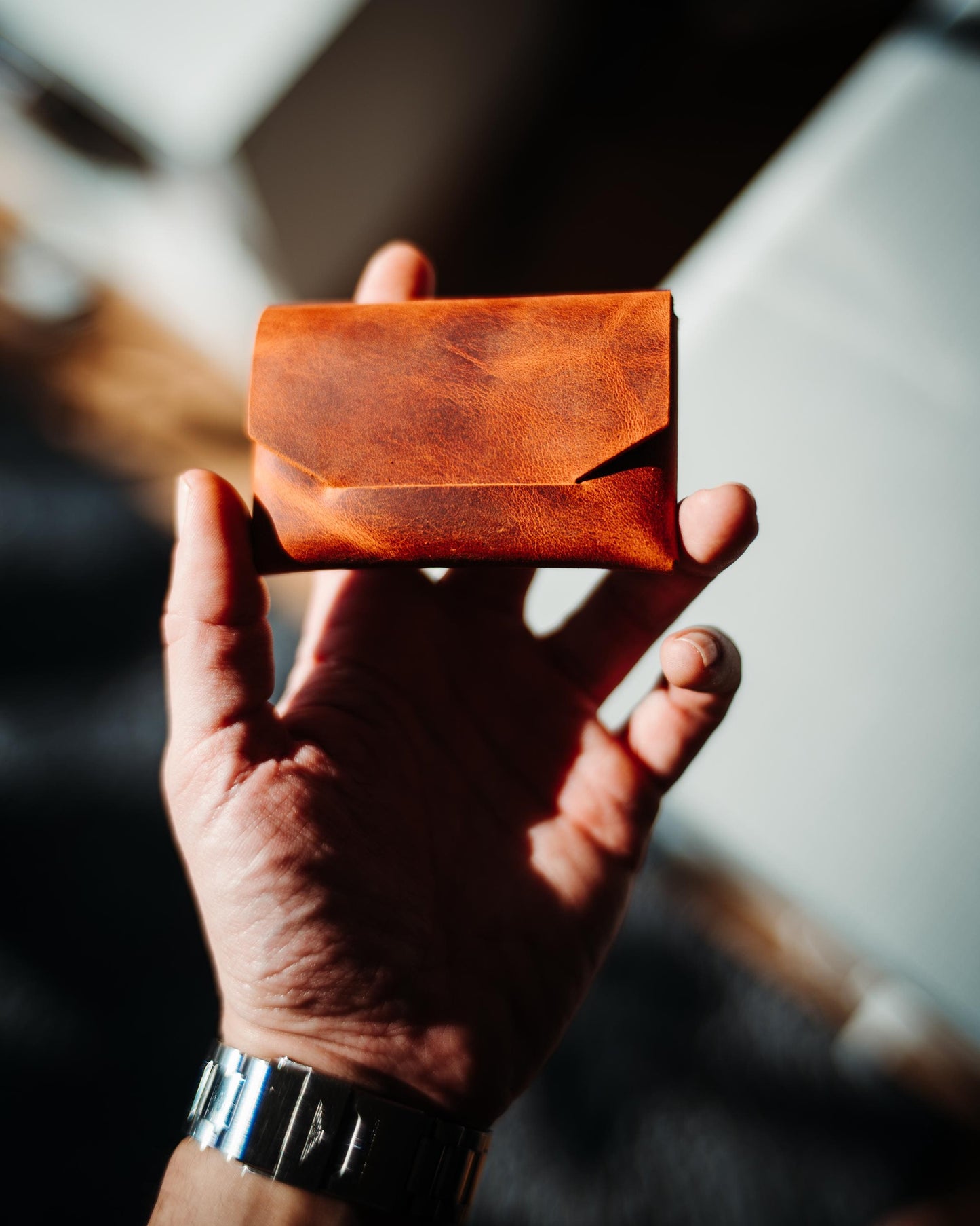 Slim Leather Card Holder