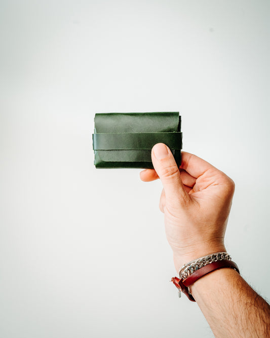 Glossy Colorful Leather Wallet