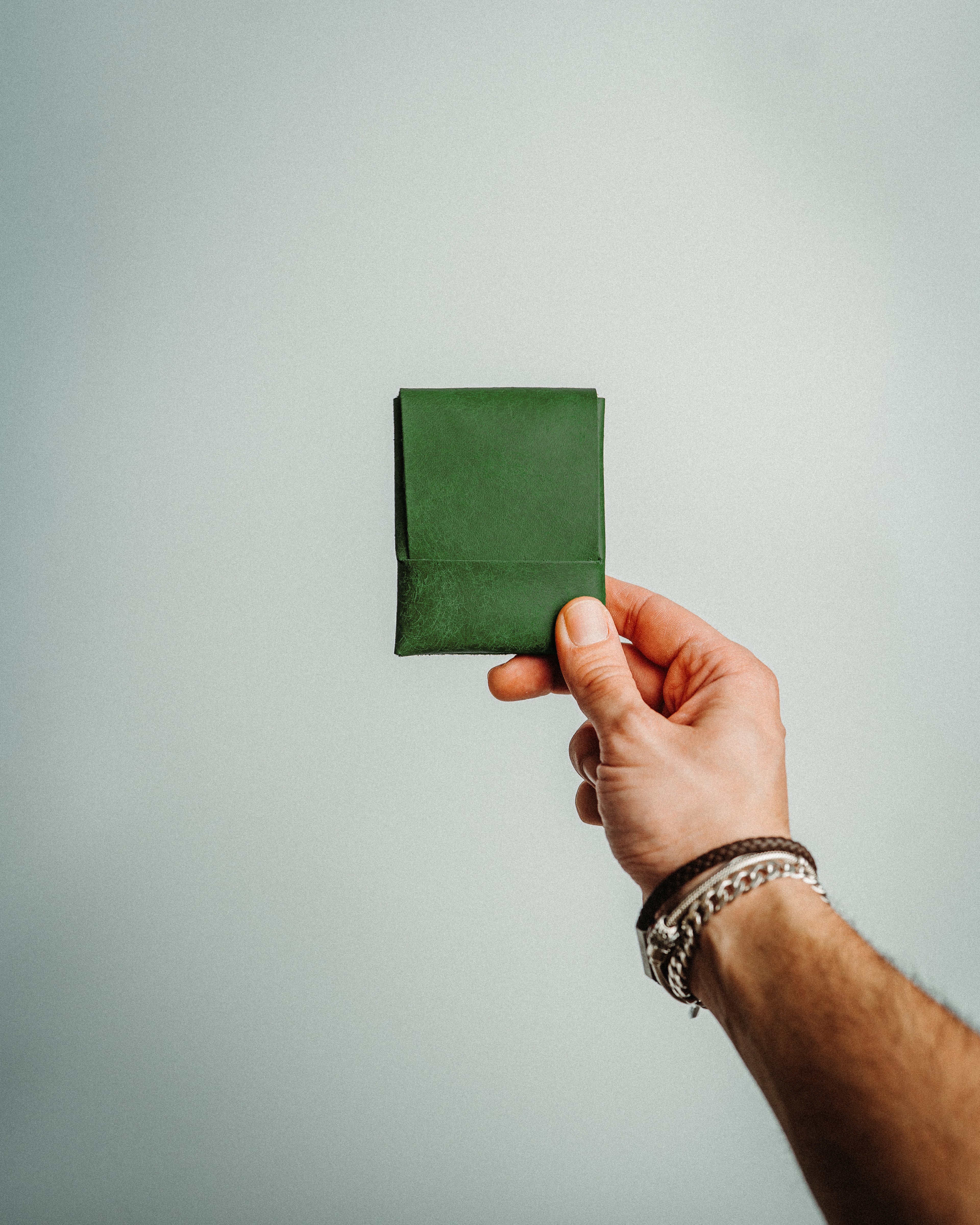 Pueblo Leather XL Wallet, Handmade Slim Card Holder, Minimalist Wallet Gift