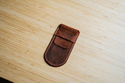 Handmade Leather Watch Travel Case