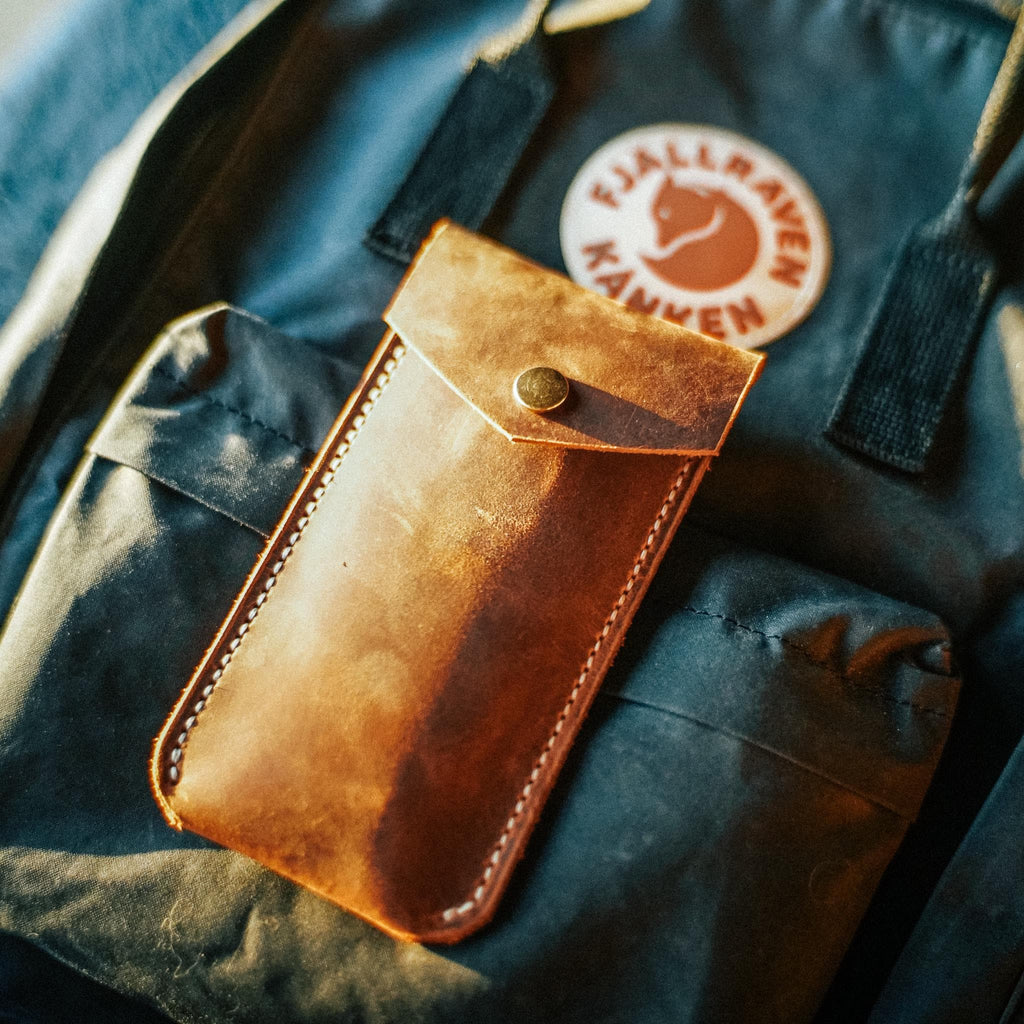 Handmade Leather Pen Case – Classic Pencil Pouch, Durable Everyday Carry