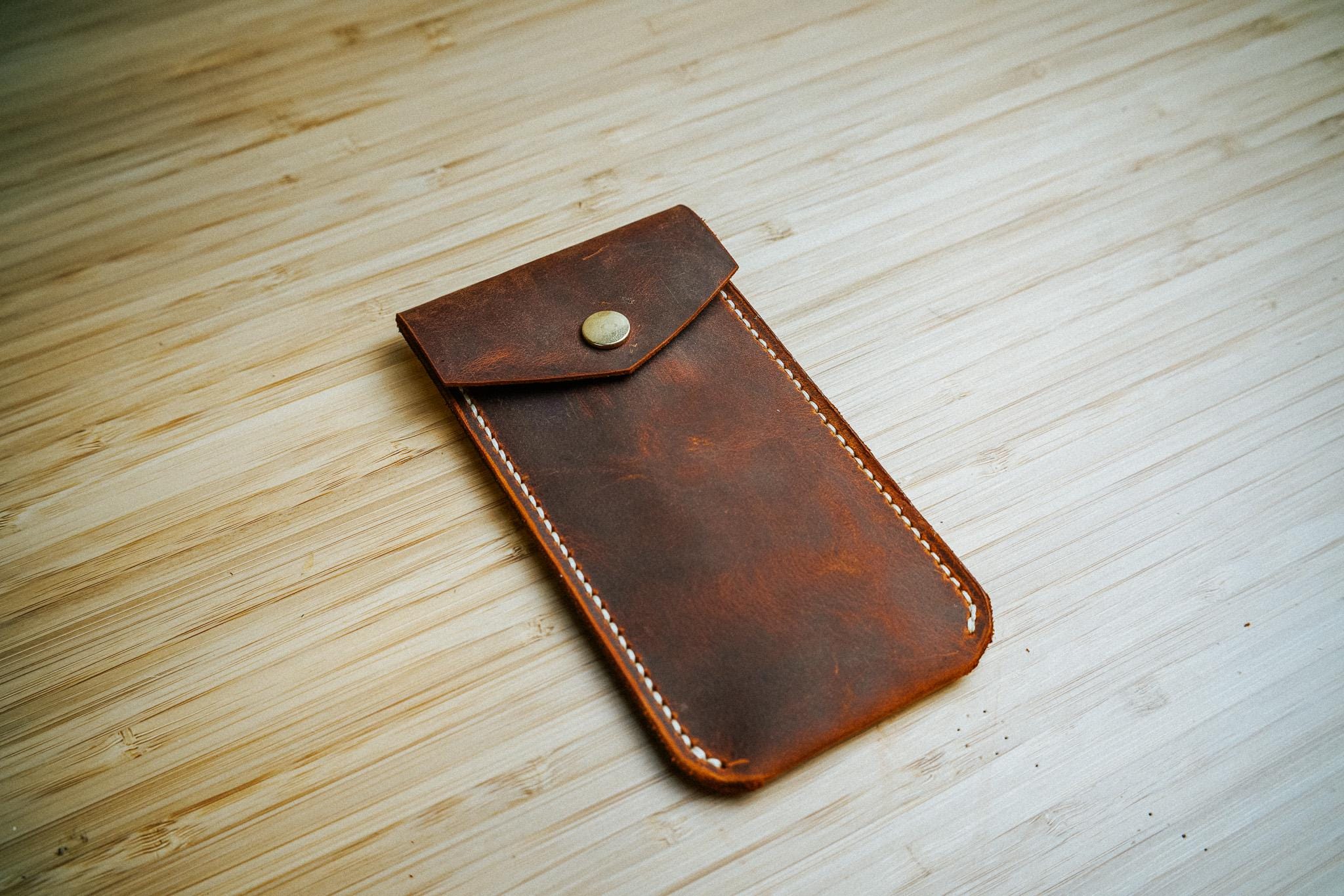 Handmade Leather Pen Case