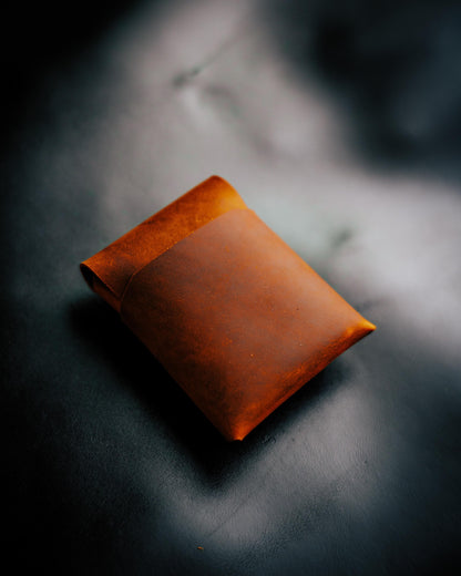 Compact Minimalist Leather Cash Wallet