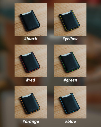 Leather card holder for Men