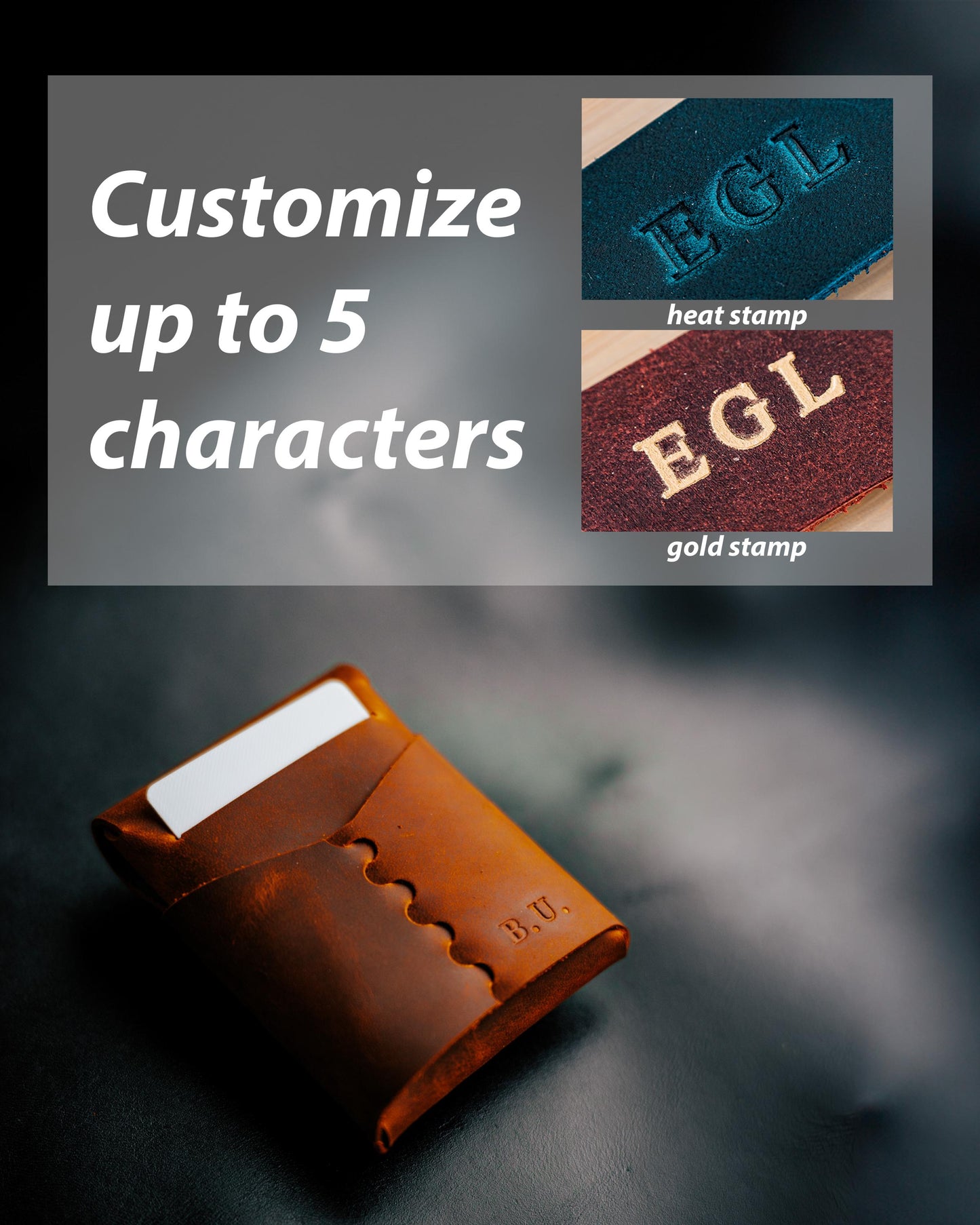 Compact Minimalist Leather Cash Wallet
