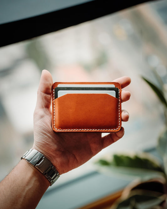Fully Customizable Handmade Leather Card