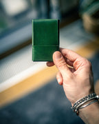 Crafted from high-quality glossy leather for a sleek, eye-catching look