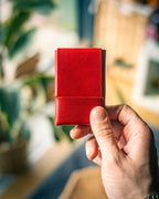 Crafted from high-quality glossy leather for a sleek, eye-catching look