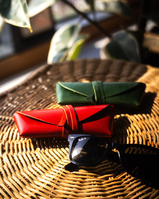 Leather Sunglasses Case
