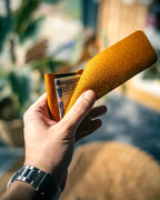 Crafted from high-quality glossy leather for a sleek, eye-catching look