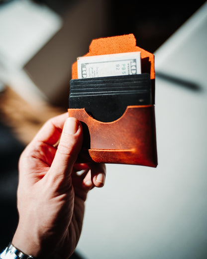 Slim Leather Card Holder