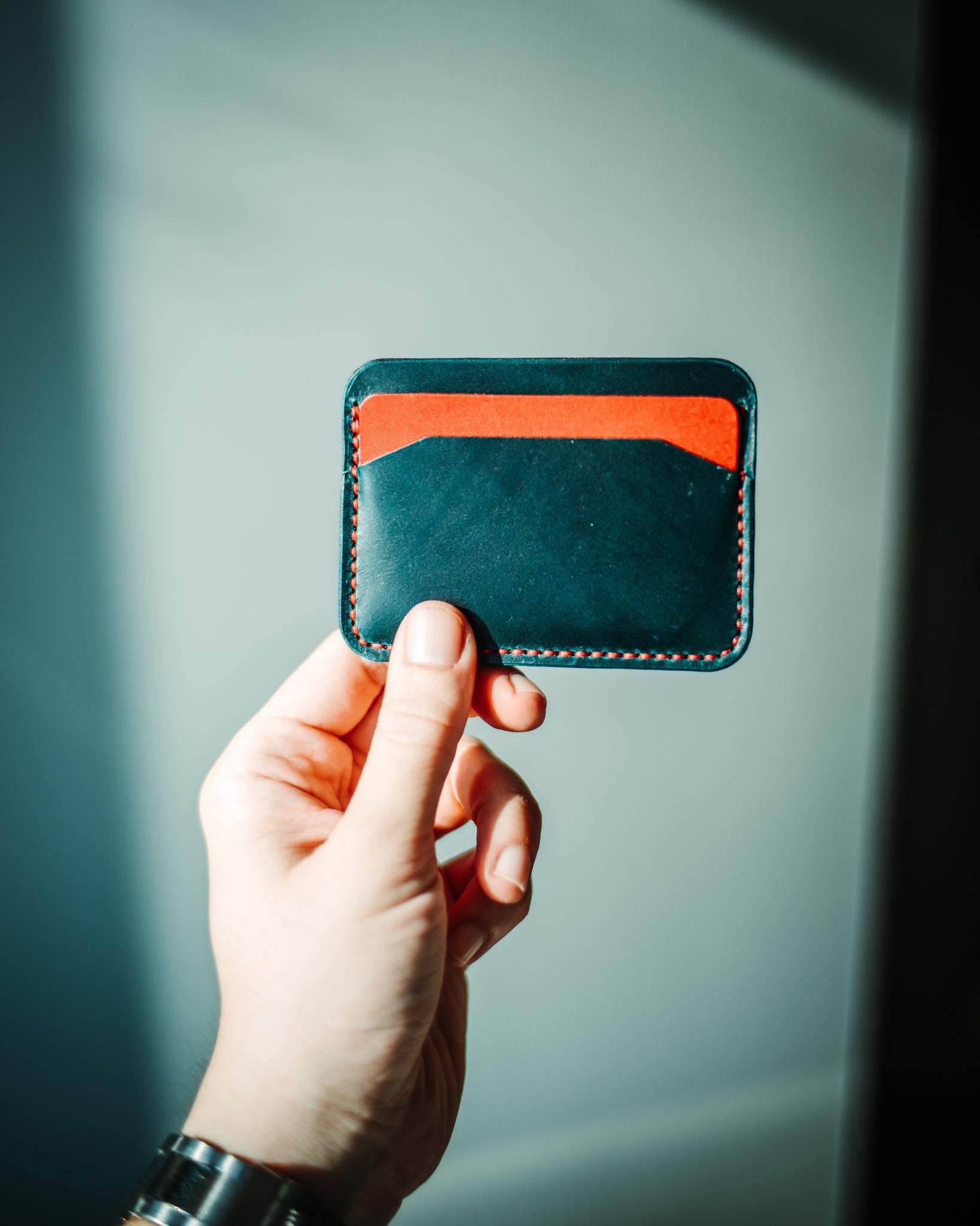 Fully Customizable Leather Card Holder – Handmade Wallet for Men & Women