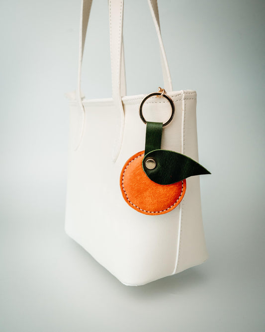 Orange Bag Charm