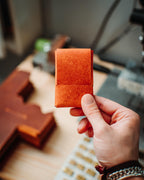 Pueblo Leather Minimalist Wallet – Slim Handmade Card Holder for Men & Women