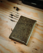 Pueblo Leather Minimalist Wallet – Slim Handmade Card Holder for Men & Women