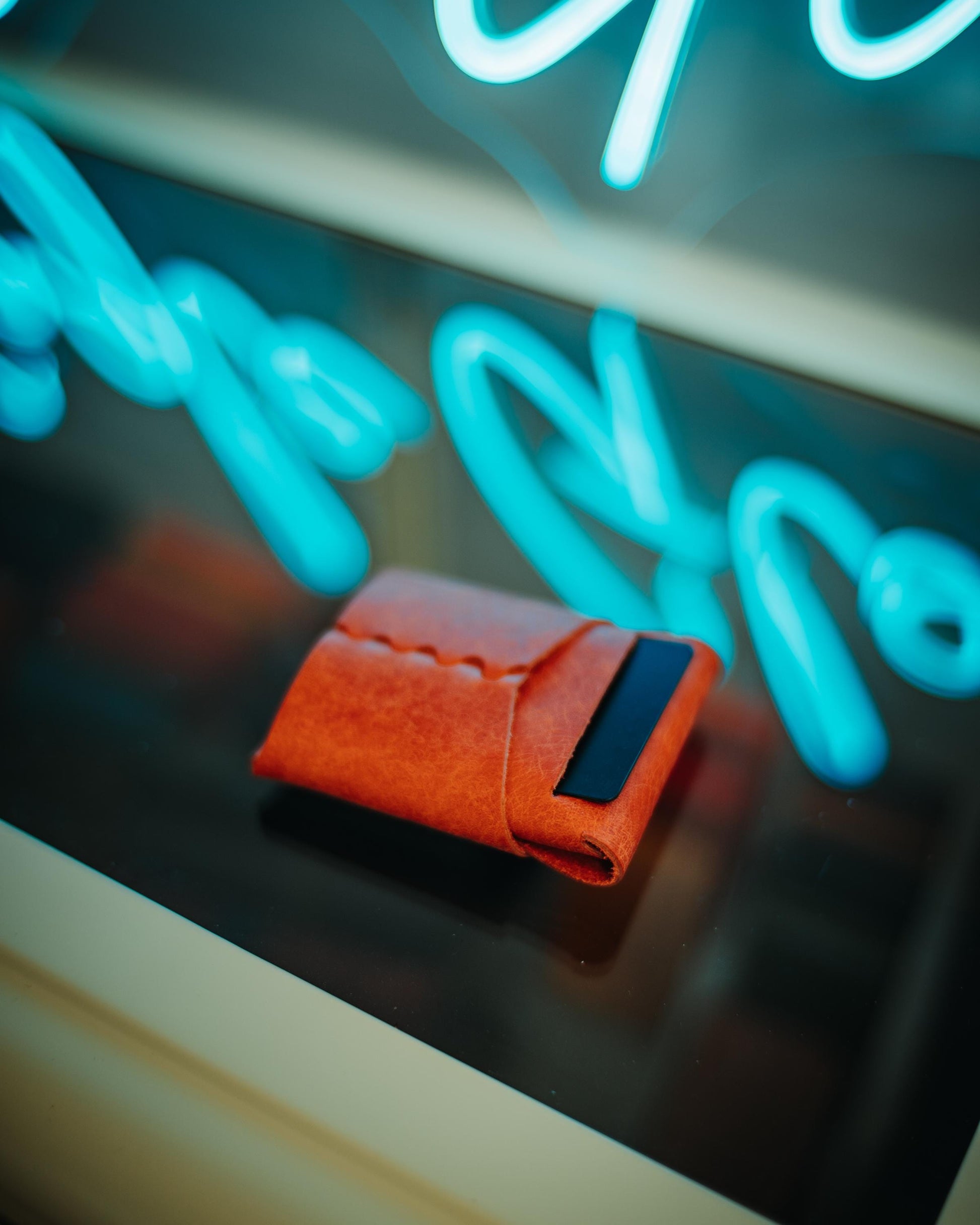 Pueblo EDC Leather Wallet – Handmade Minimalist Cash & Card Holder