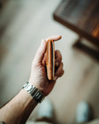 World’s Most Minimalist Leather Wallet – XL Edition, Slim Handmade Card Holder for Men & Women