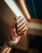 World’s Most Minimalist Leather Wallet – XL Edition, Slim Handmade Card Holder for Men & Women