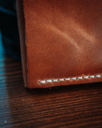 World’s Most Minimalist Leather Wallet – XL Glossy Edition