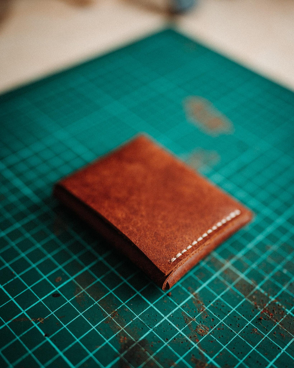 Pueblo Leather XL Wallet, Handmade Slim Card Holder, Minimalist Wallet Gift