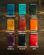 Pueblo Leather Minimalist Wallet – Slim Handmade Card Holder for Men & Women