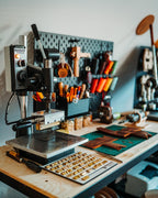 The Reeve Snap - Minimalist Ghost Pueblo Black Wallet