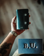 Field Notes Cover, Full Grain Crocodile Leather Notebook Sleeve