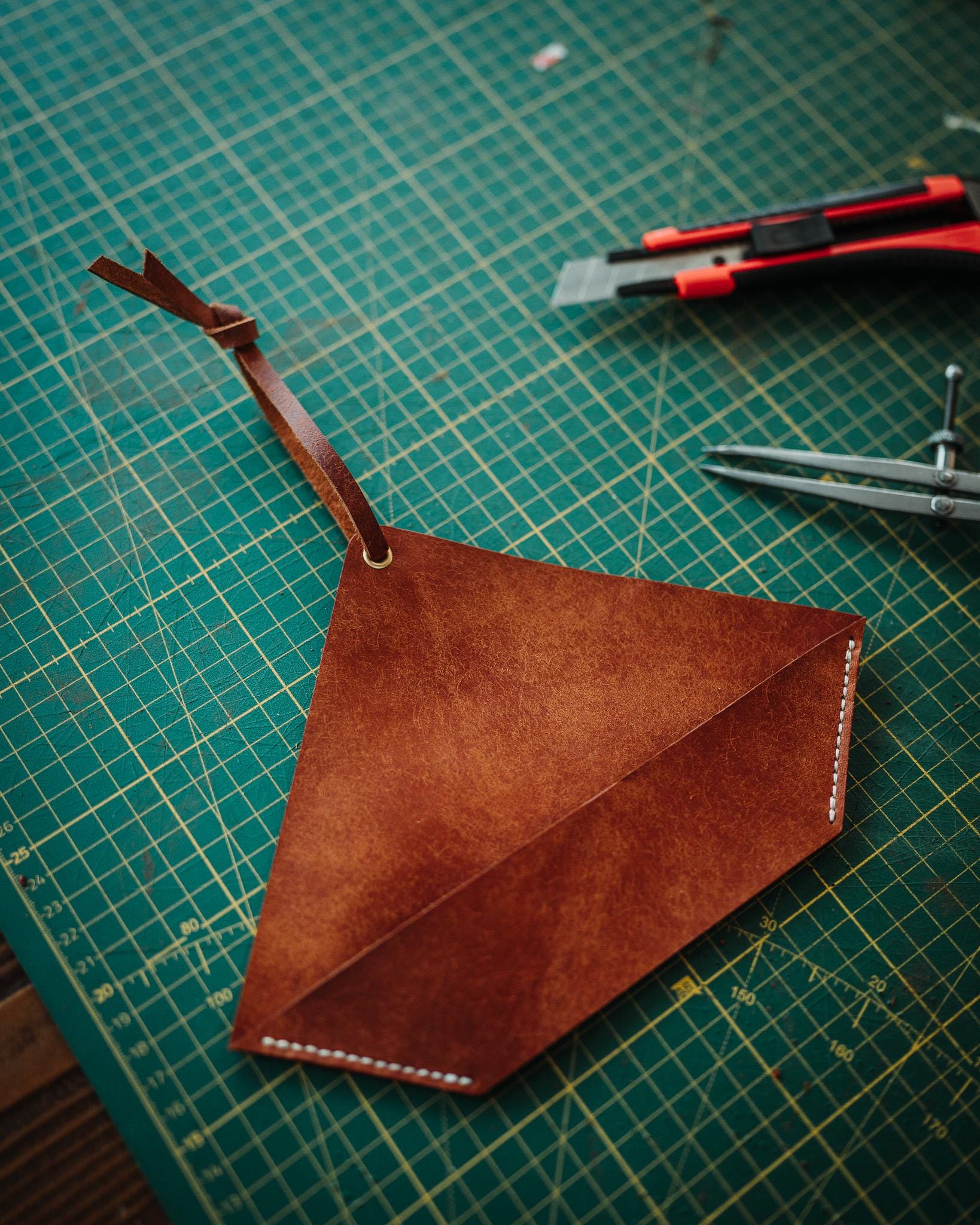 Handmade Leather Filter Holder – Full Grain Pueblo Leather