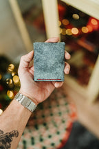 World’s Most Minimalist Cash Wallet - Black Pueblo Ghost Edition