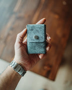 The Reeve Snap - Minimalist Ghost Pueblo Black Wallet