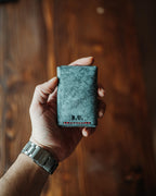 The Reeve Snap - Minimalist Ghost Pueblo Black Wallet