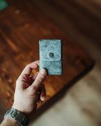 The Reeve Snap - Minimalist Ghost Pueblo Black Wallet