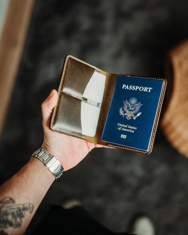 The Prestige Passport - Handmade Travel Wallet