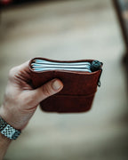Handmade Pueblo Leather Notebook Cover – Triple Capacity & Pen Loop
