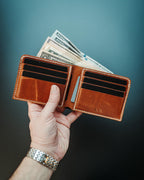 The Ultimate Pueblo Leather Bifold, Personalizable Handmade Full Grain Leather Wallet