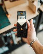 Crocodile World's Most Minimalist Wallet Snap Edition