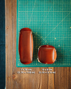 Modular Leather Valet Tray Set, Handmade Full Grain Catchall, EDC Watch Organizer