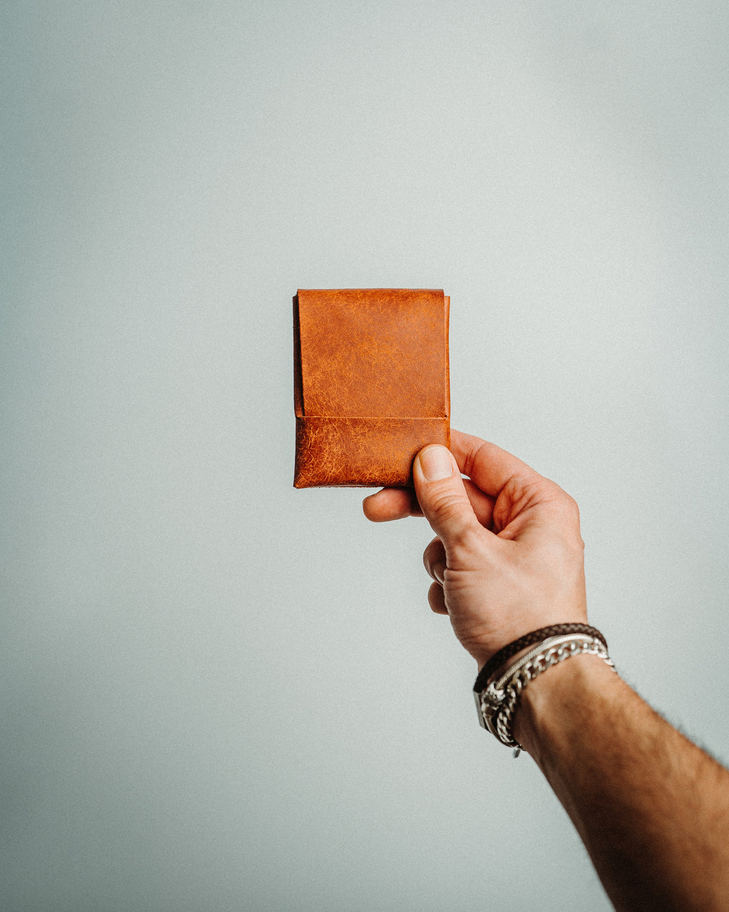 Pueblo Leather XL Wallet, Handmade Slim Card Holder, Minimalist Wallet Gift