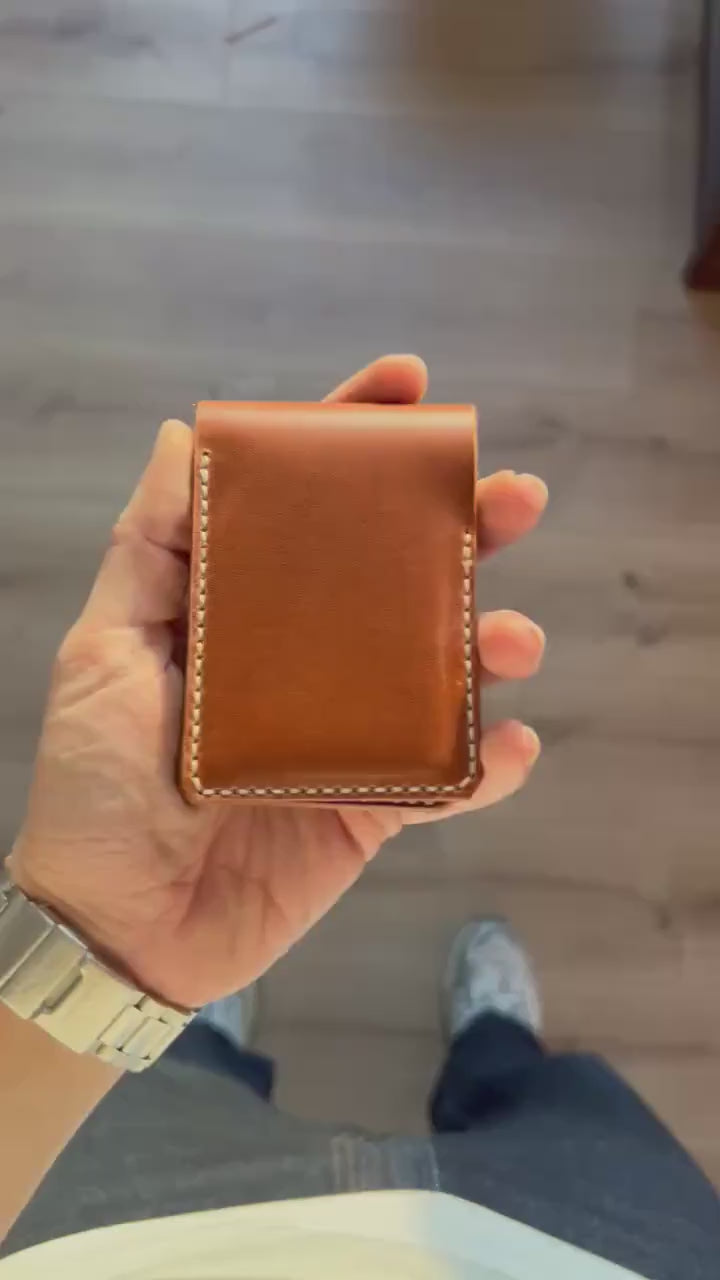 Minimalist Bifold Wallet – Slim Everyday Card & Cash Wallet