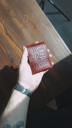 Crocodile World's Most Minimalist Wallet Special Edition XL