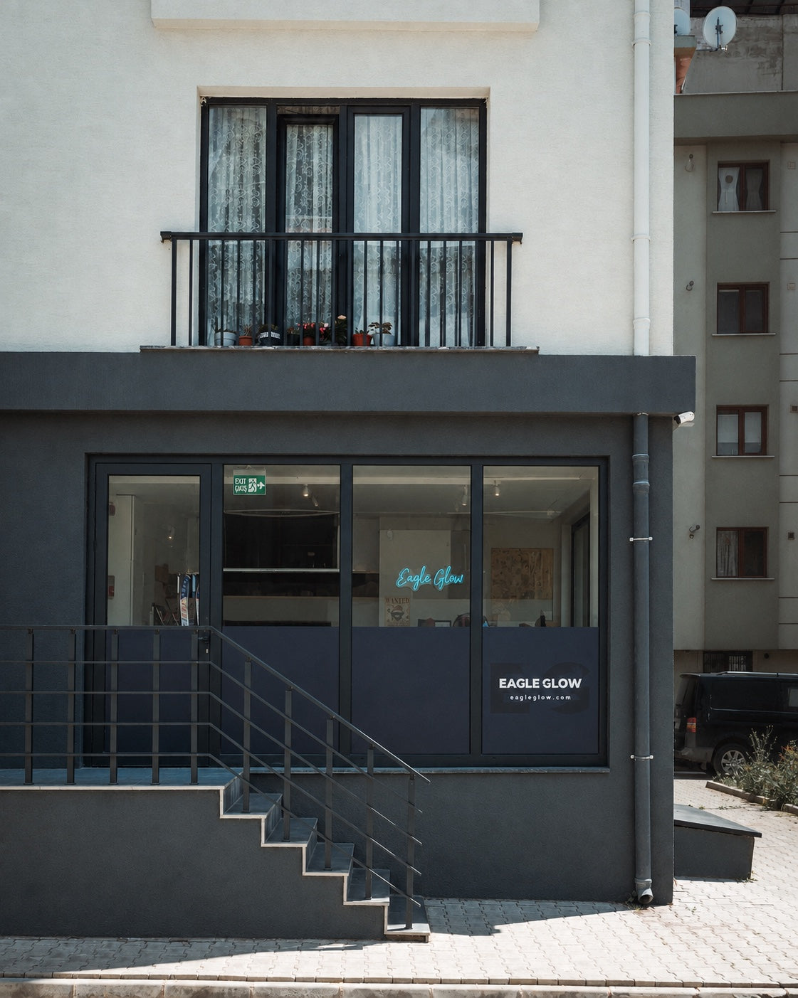 Eagle Glow studio storefront