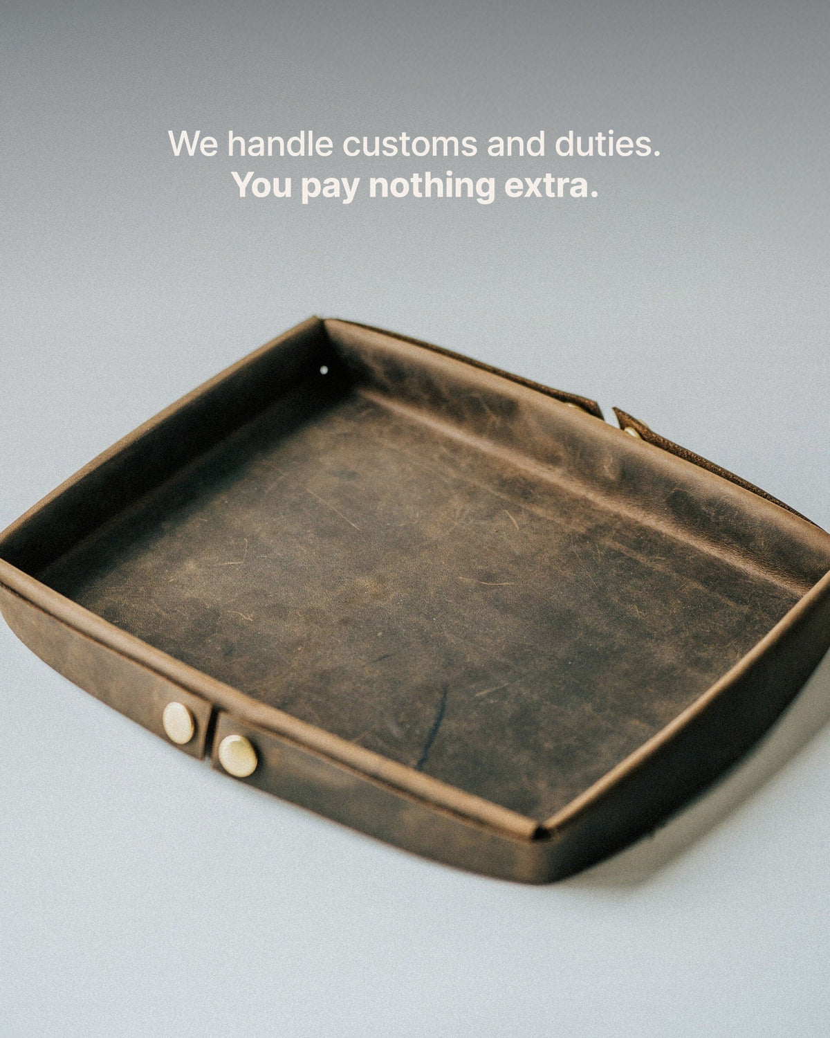 The Desk Organizer - We handle customs and duties. You pay nothing extra.