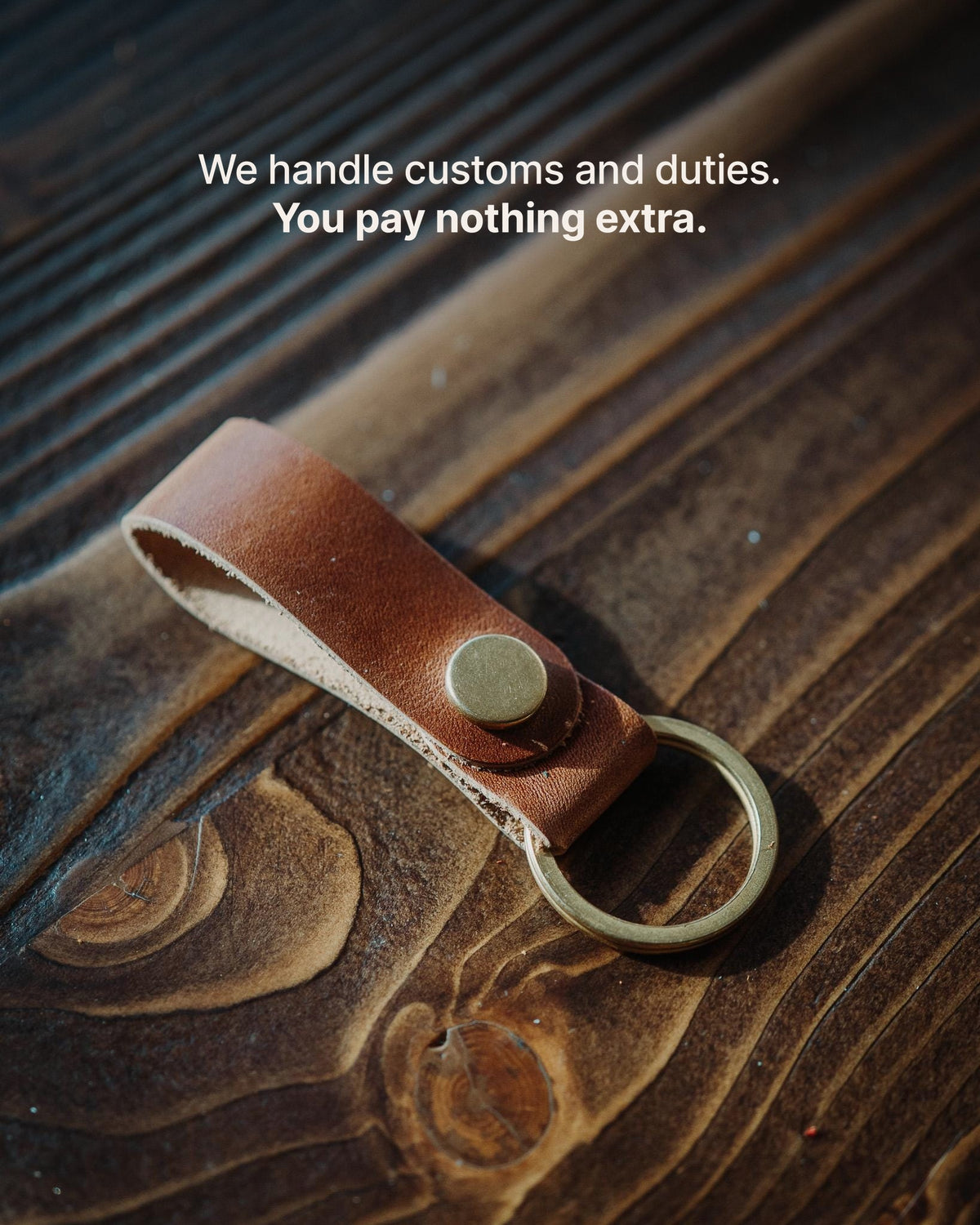 The Keychain | Gloss - We handle customs and duties. You pay nothing extra.