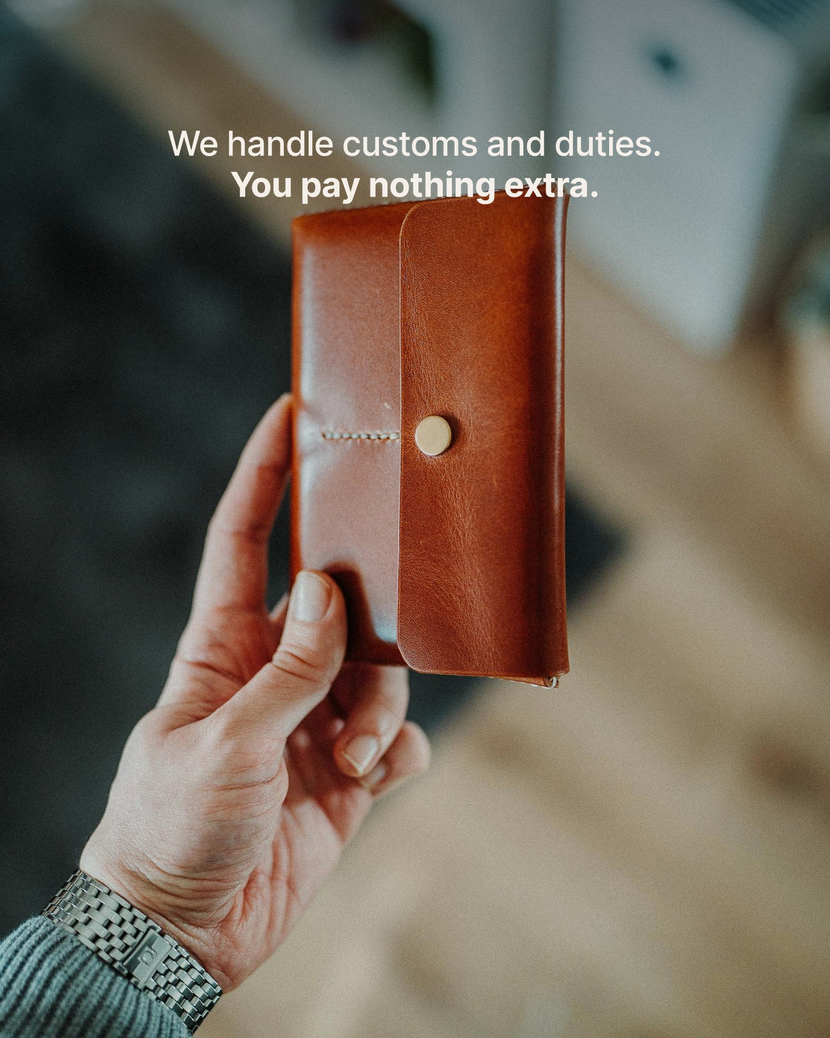 The Reeve Travel | Gloss - We handle customs and duties. You pay nothing extra.